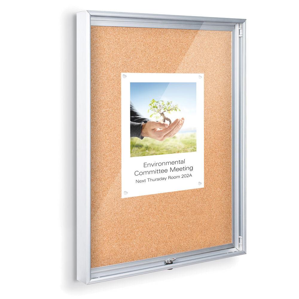 Best Rite 94CAC-01 Economy Enclosed Bulletin Board Cabinet