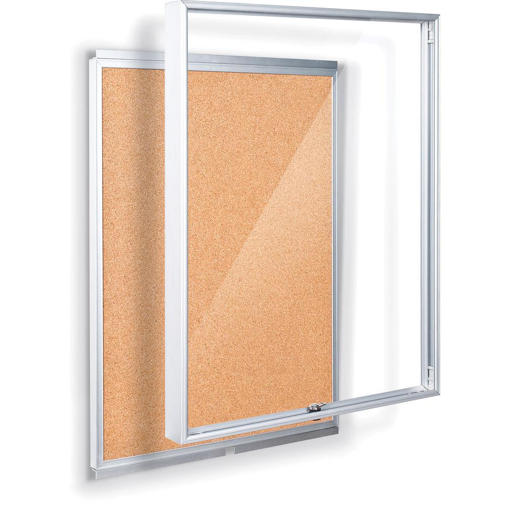 Best Rite 94CAC-01 Economy Enclosed Bulletin Board Cabinet