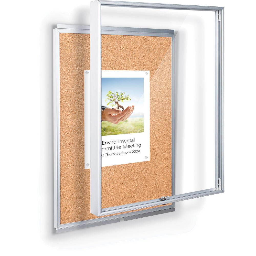 Best Rite 94CAC-01 Economy Enclosed Bulletin Board Cabinet