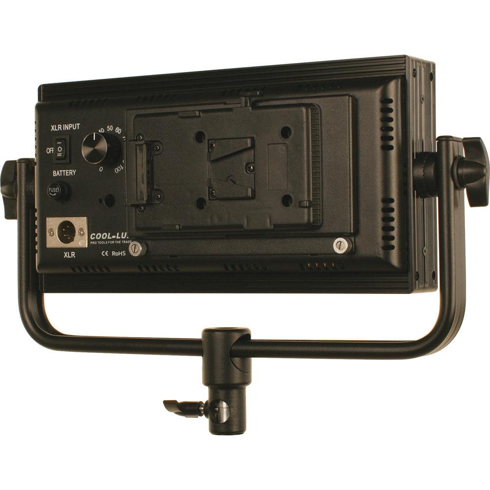 Cool-Lux CL2-1000DSV Daylight PRO Studio LED Spot 2-CL500DSV Kit with V-Mount Battery Plates