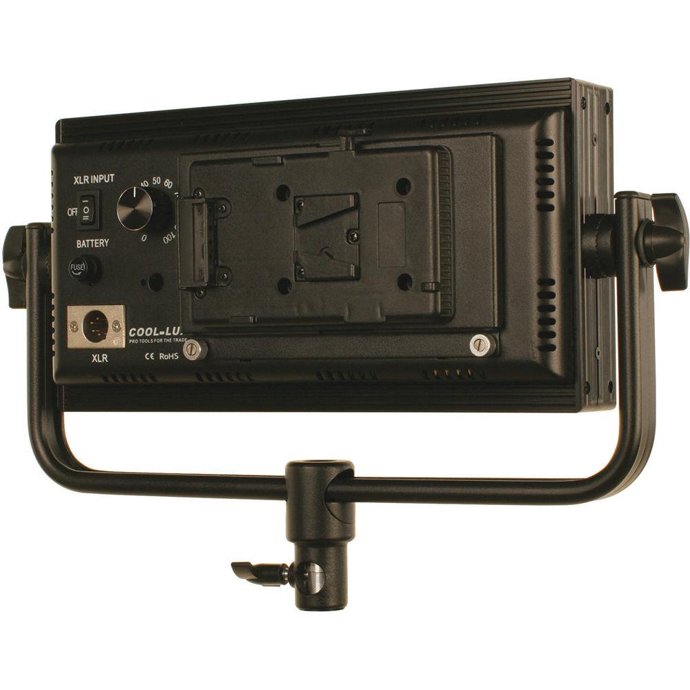 Cool-Lux CL500TSV Tungsten PRO Studio LED Spot Light with V-Mount Battery Plate