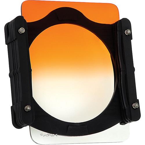 FotodioX 100 x 133mm Soft-Edge Graduated Sunset Orange 0.6 Filter