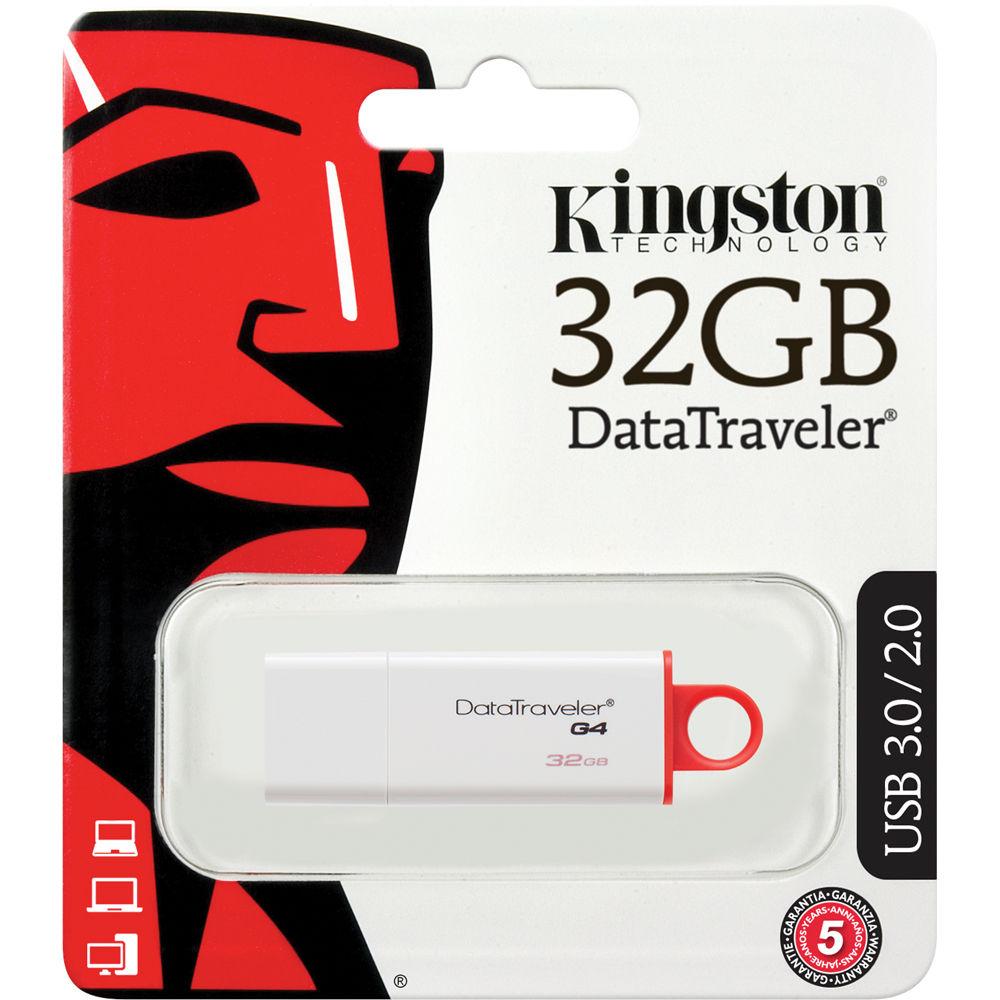 Kingston 32GB USB 3.0 DataTraveler I G4 Flash Drive