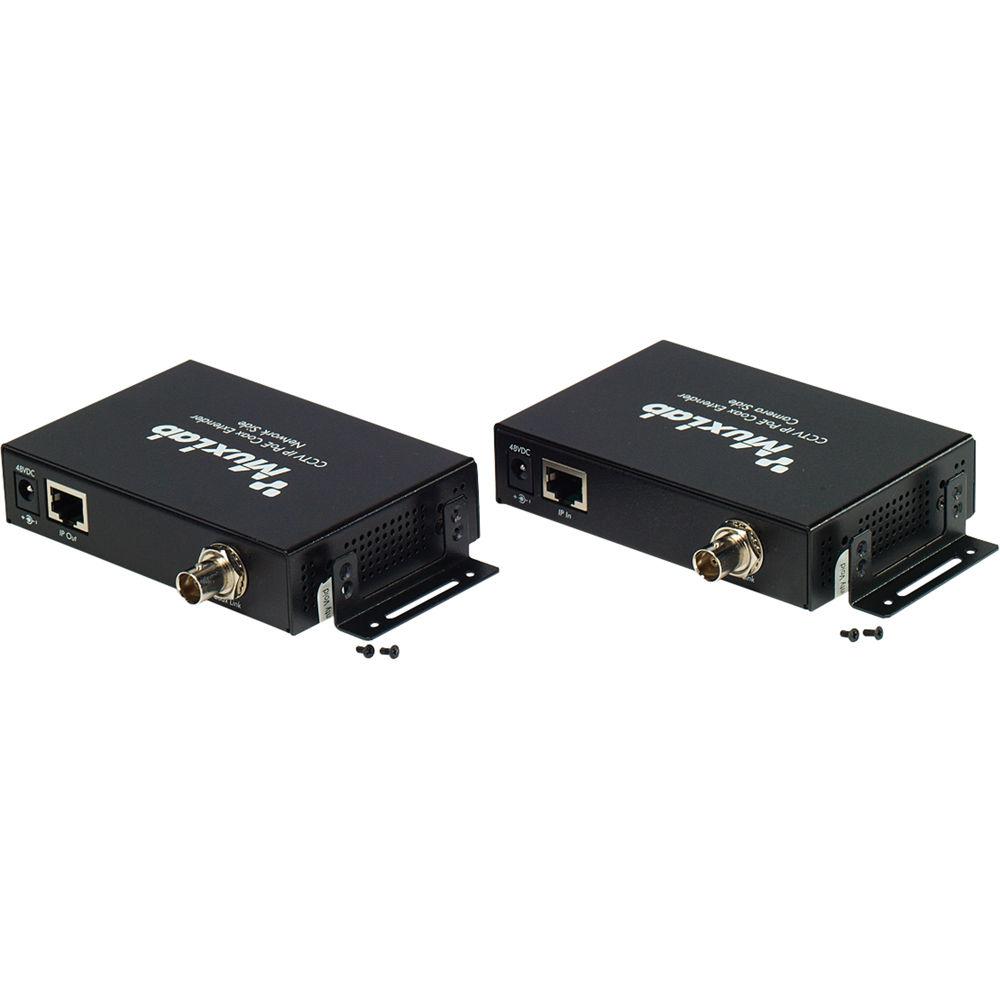 MuxLab LongReach CCTV IP PoE Extender Kit for 15.4W Camera