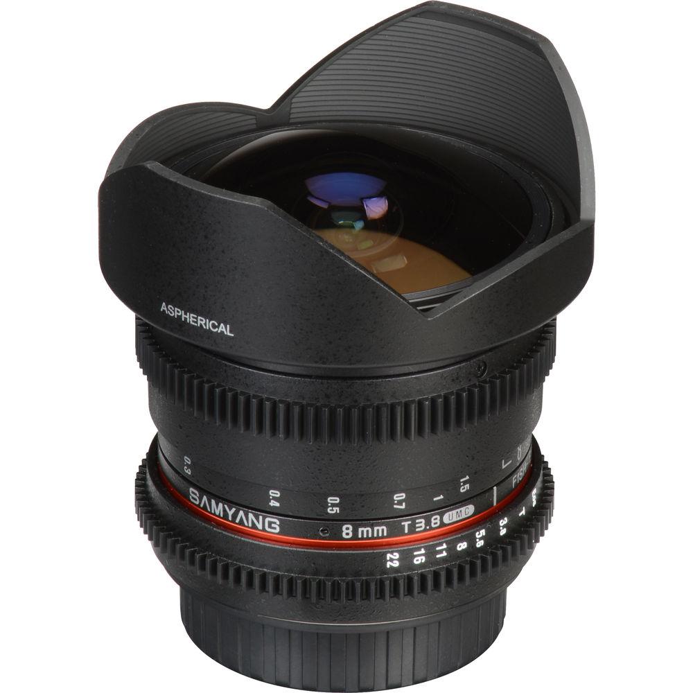 Samyang 8mm T3.8 UMC Fish-Eye CS II Lens