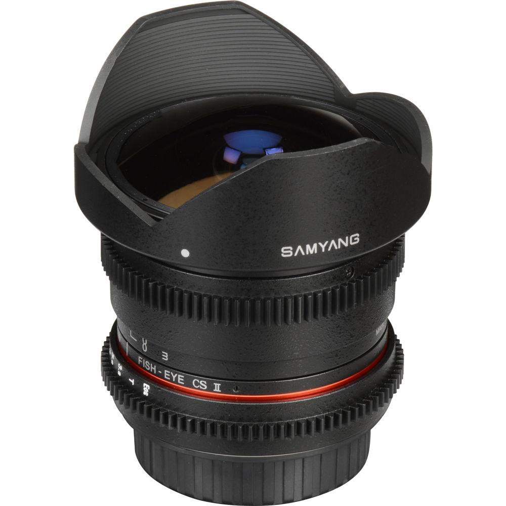 Samyang 8mm T3.8 UMC Fish-Eye CS II Lens
