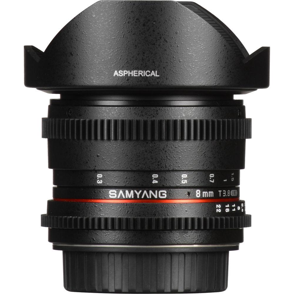 Samyang 8mm T3.8 UMC Fish-Eye CS II Lens