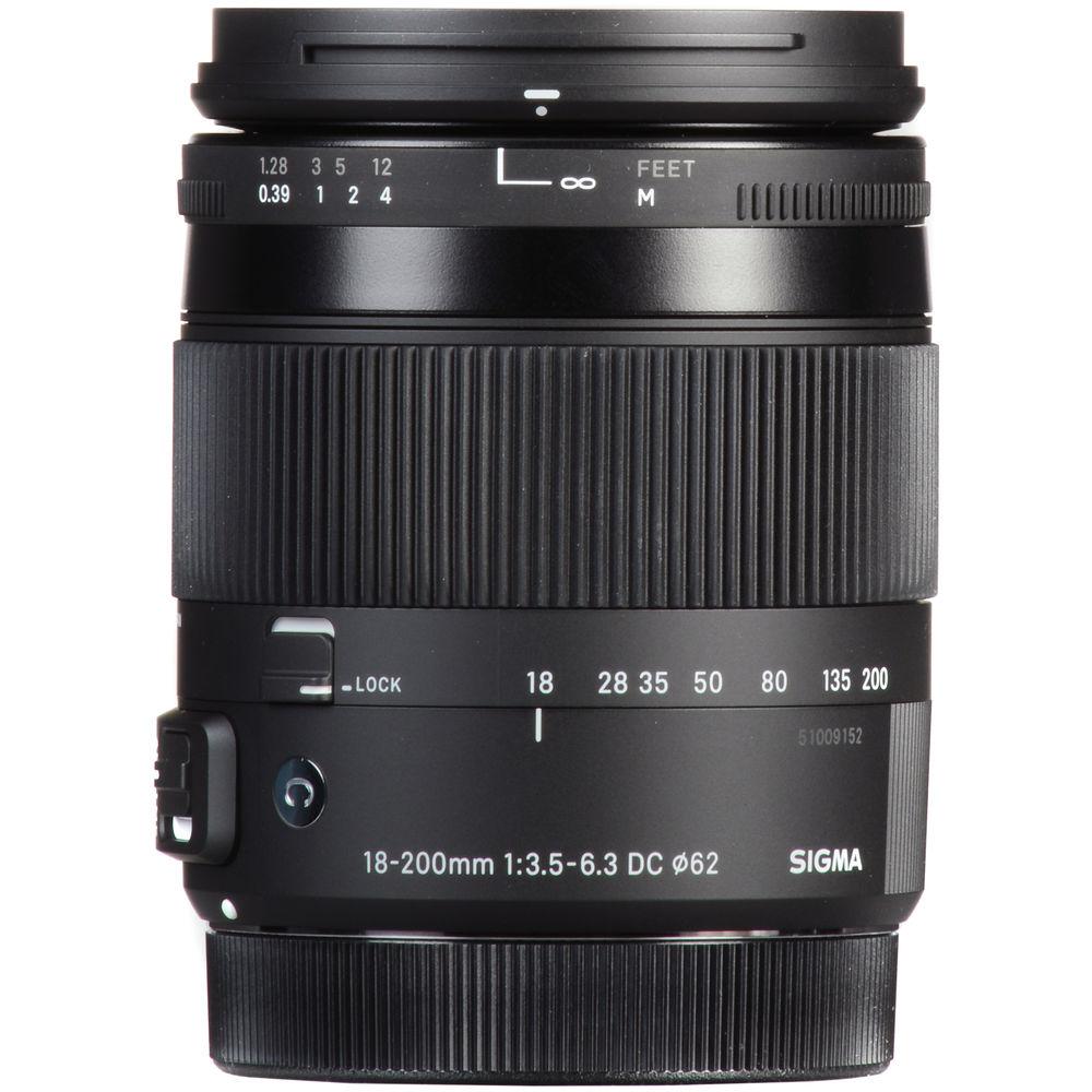 Sigma 18-200mm f 3.5-6.3 DC Macro HSM Lens For Sony Digital Cameras