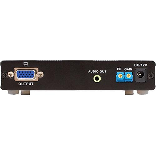 StarTech Remote Receiver with Audio Support for VGA Video Extension over CAT5 Cable