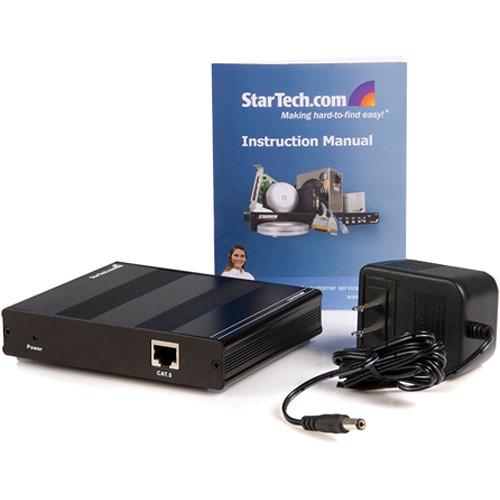 StarTech Remote Receiver with Audio Support for VGA Video Extension over CAT5 Cable