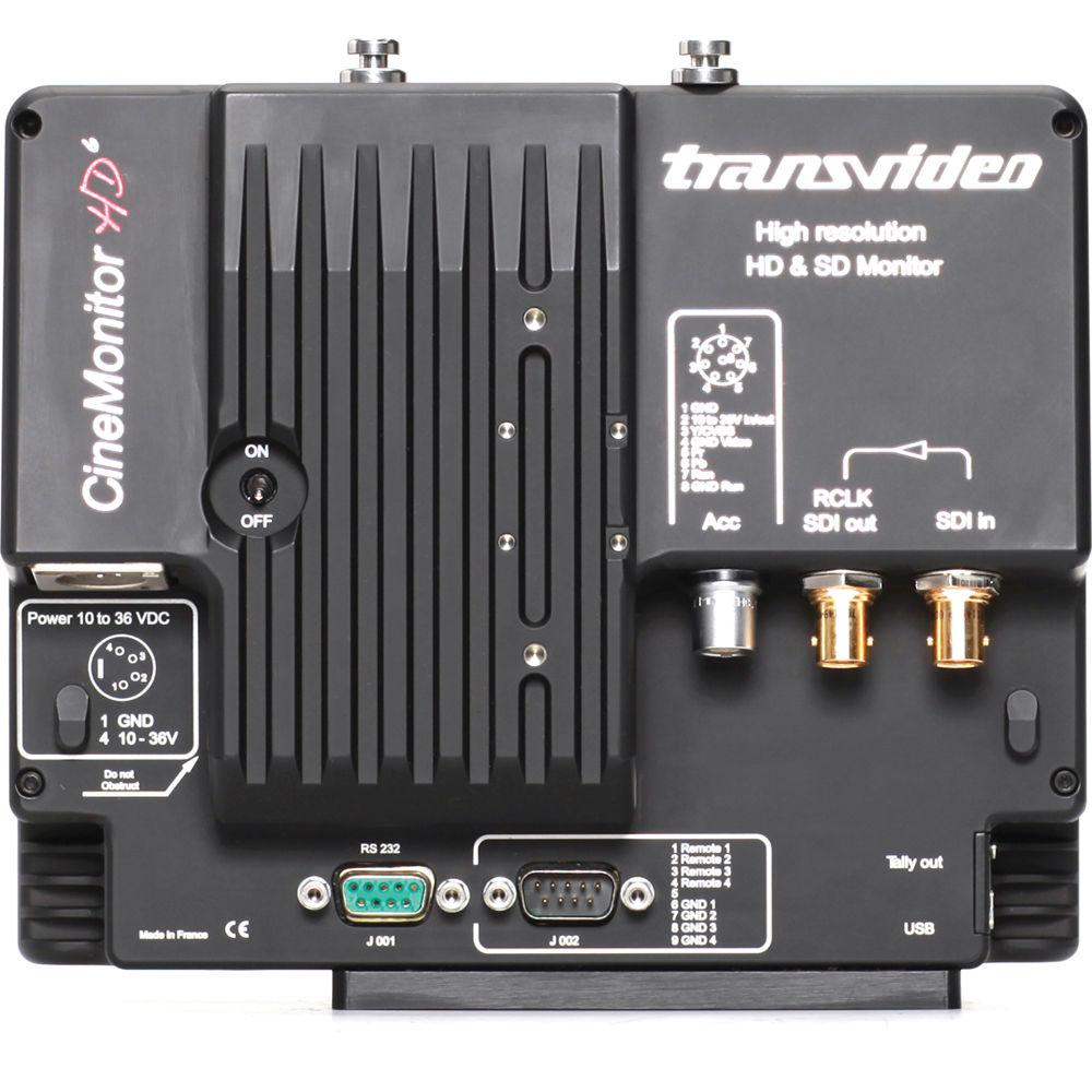 Transvideo 6" CineMonitorHD6 eSBL Classic Enhanced SuperBright On-Board Monitor