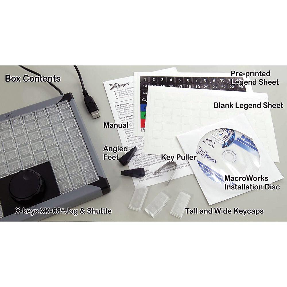 X-keys XK-68 Jog Shuttle