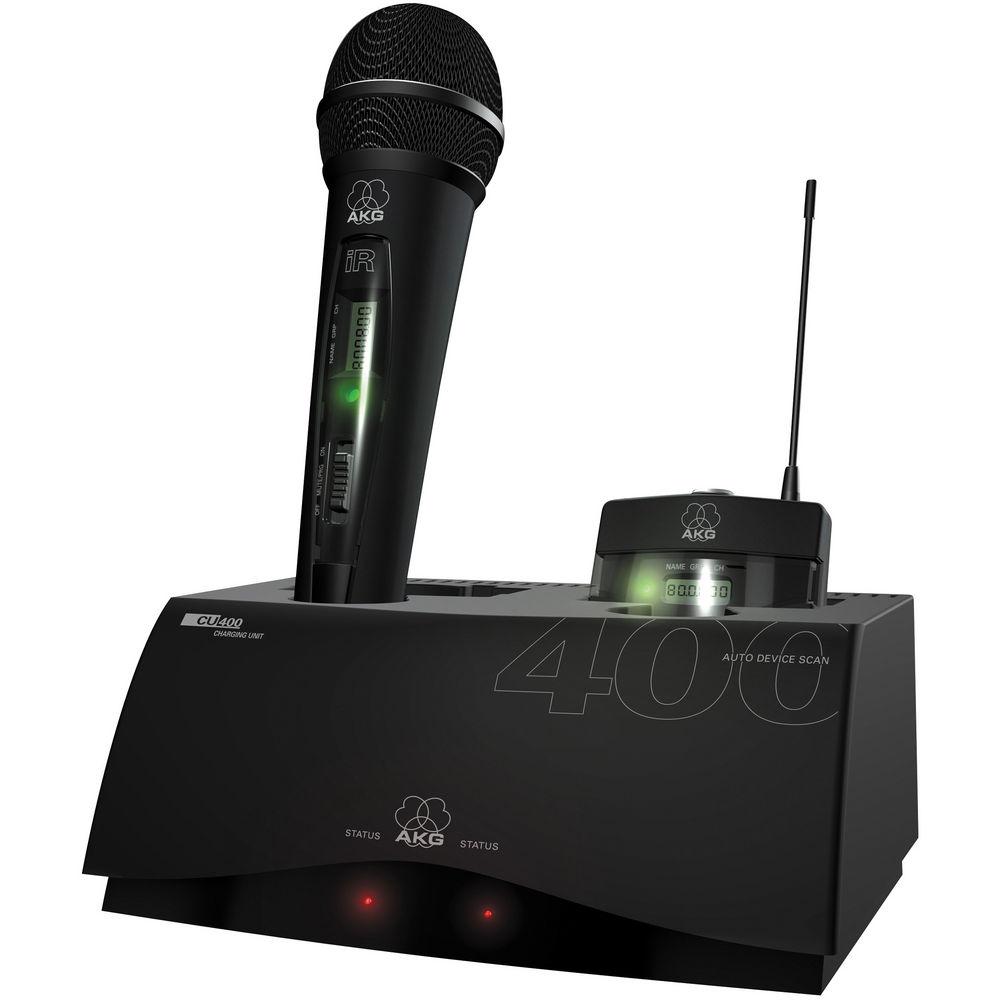 AKG CU400 2-Slot Charging Unit for WMS450 and WMS470 Transmitters
