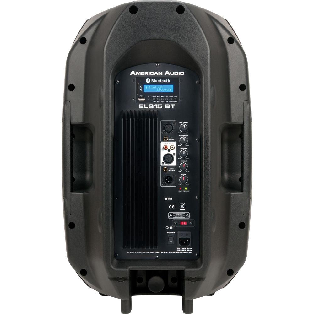 American Audio ELS-15BT 15" Active Bluetooth Speaker with MP3 Player