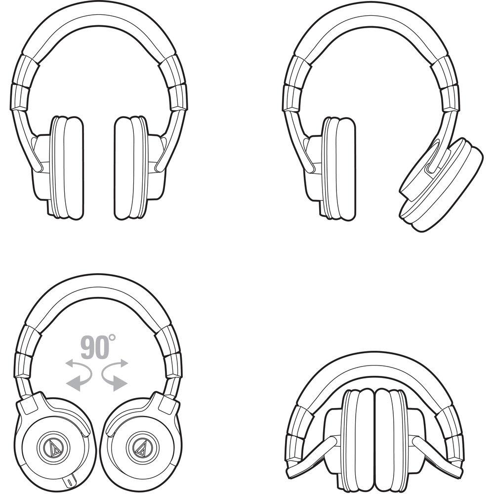 Audio-Technica ATH-M40x Monitor Headphones