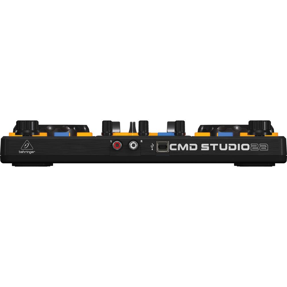 Behringer CMD Studio 2A Ultra-Portable Dual Deck DJ MIDI Controller
