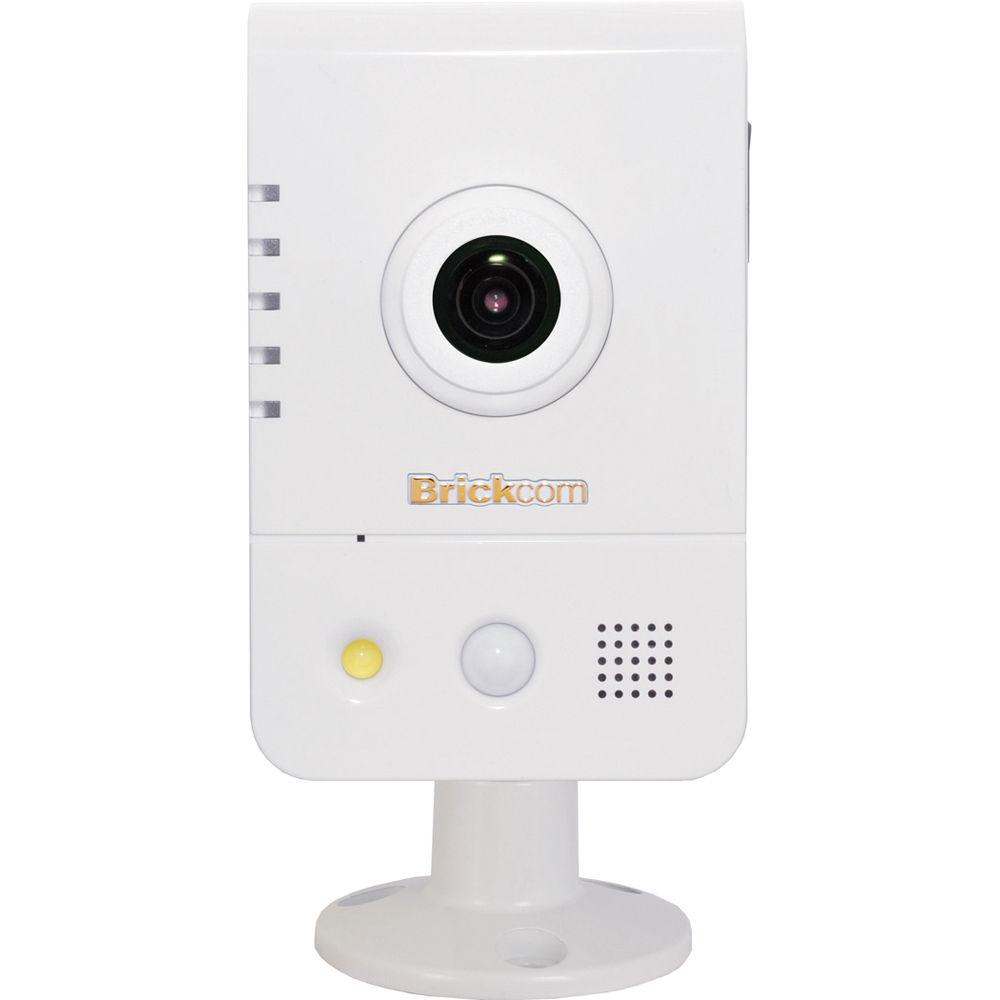 Brickcom CB-500A Series 5MP Full HD Indoor Compact Cube Network Camera with PoE, 2-Way Audio, & 6.34mm Fixed Lens