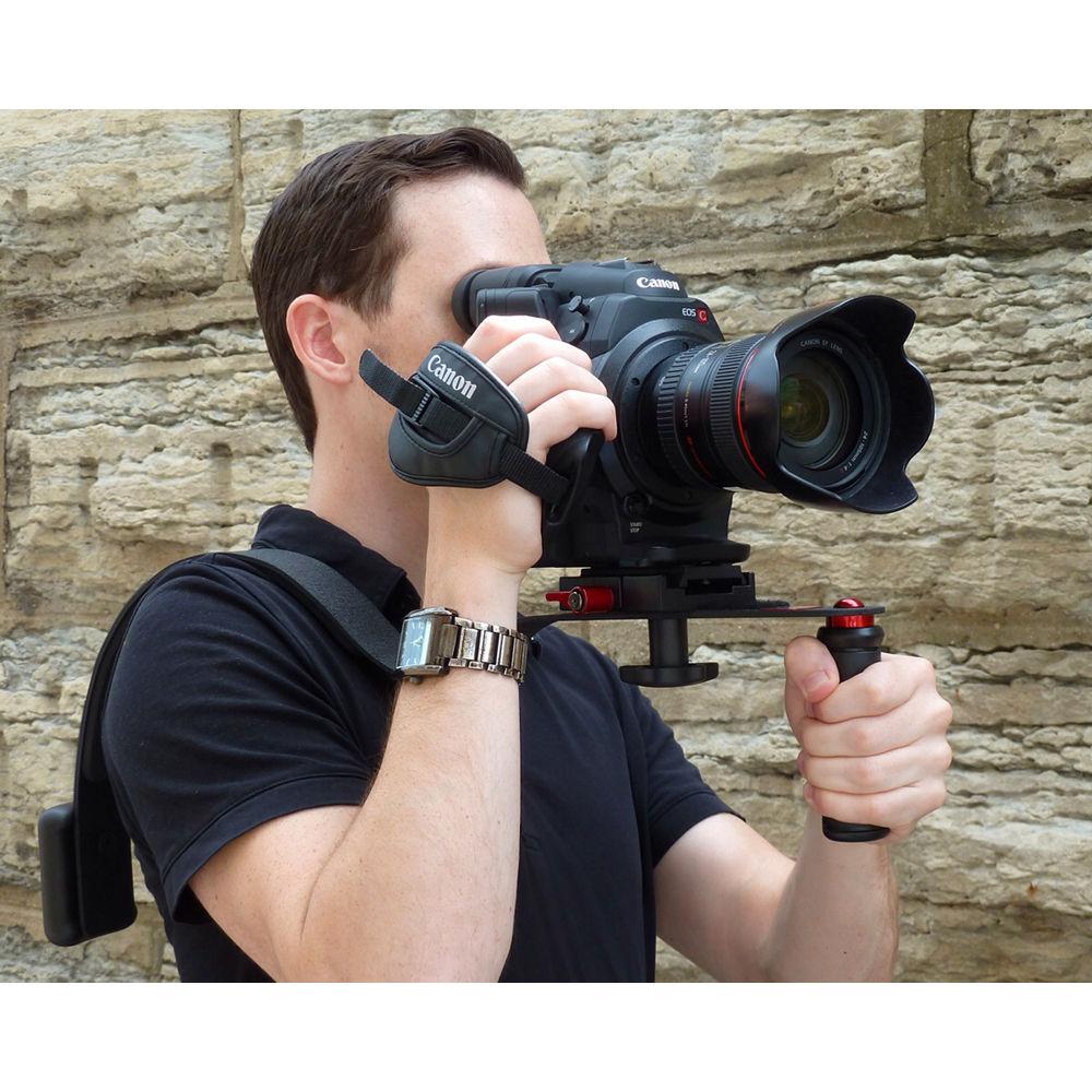 CameraRibbon QRC Shoulder Rig Camera Support for Canon C100, C200, and C300 Cameras