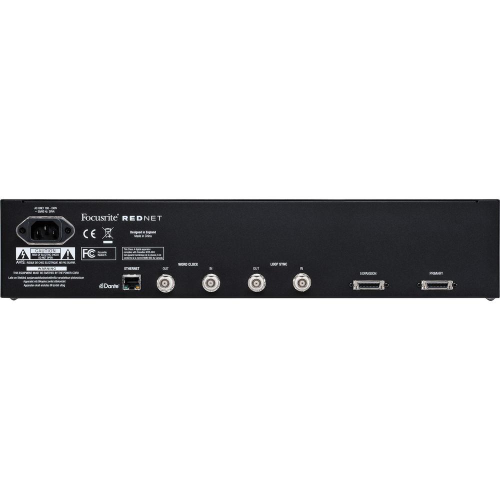 Focusrite RedNet 5 - Bi-Directional Pro Tools HD to Dante Network Bridge Interface