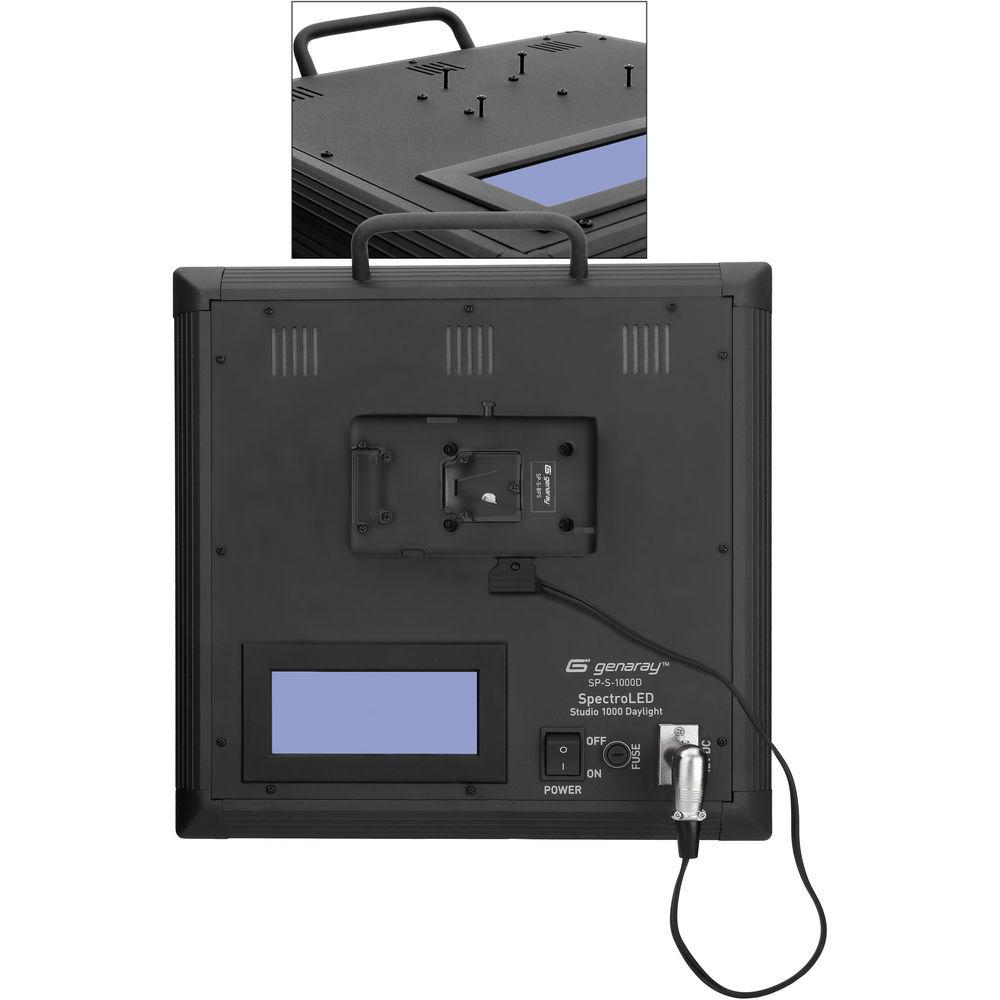 Genaray Sony V-Lock Mount Battery Plate for SpectroLED Studio Series Lights