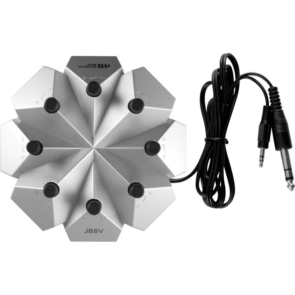 HamiltonBuhl Jackbox, 8 Position Stereo Mono with Volume Control