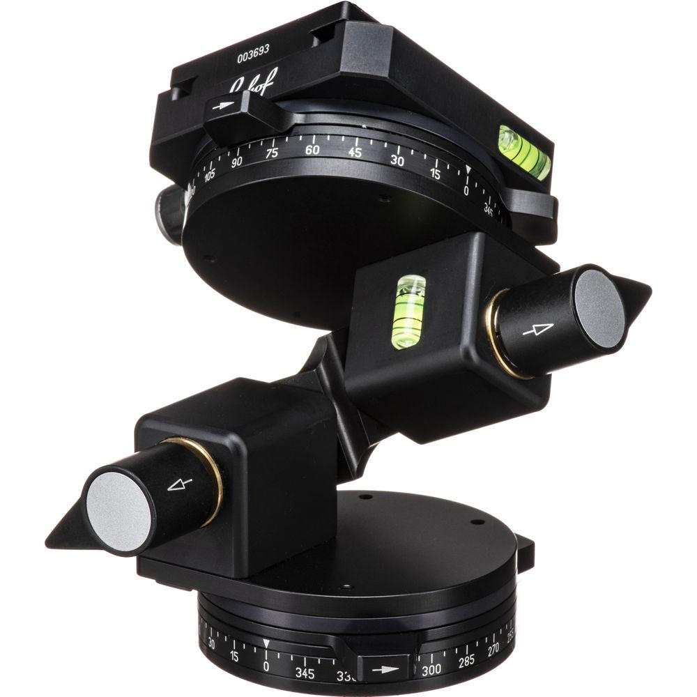 Linhof 3D Leveling Head II with Dovetail Track