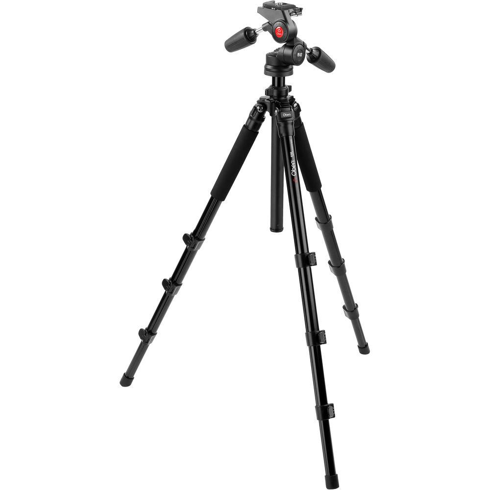 Oben AC-1451 4-Section Aluminum Tripod with PD-117 Pan Tilt Head