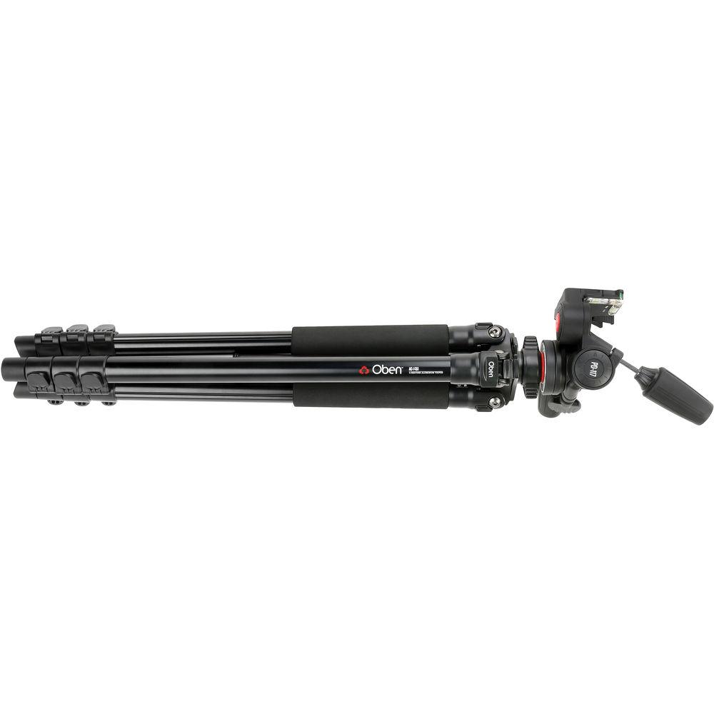 Oben AC-1451 4-Section Aluminum Tripod with PD-117 Pan Tilt Head