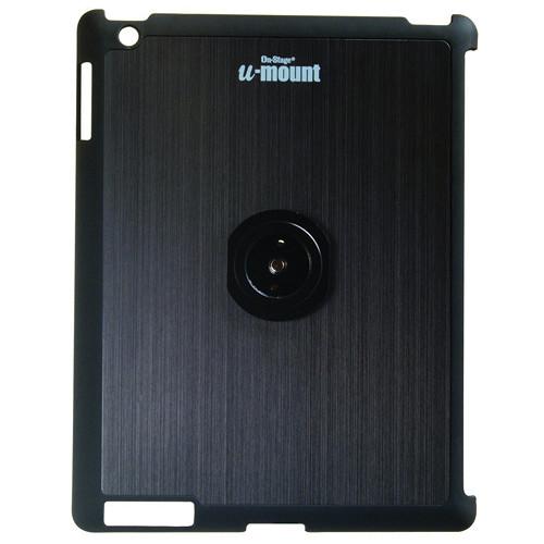 On-Stage Tablet Mounting System with Snap-On Cover for iPad 3 4