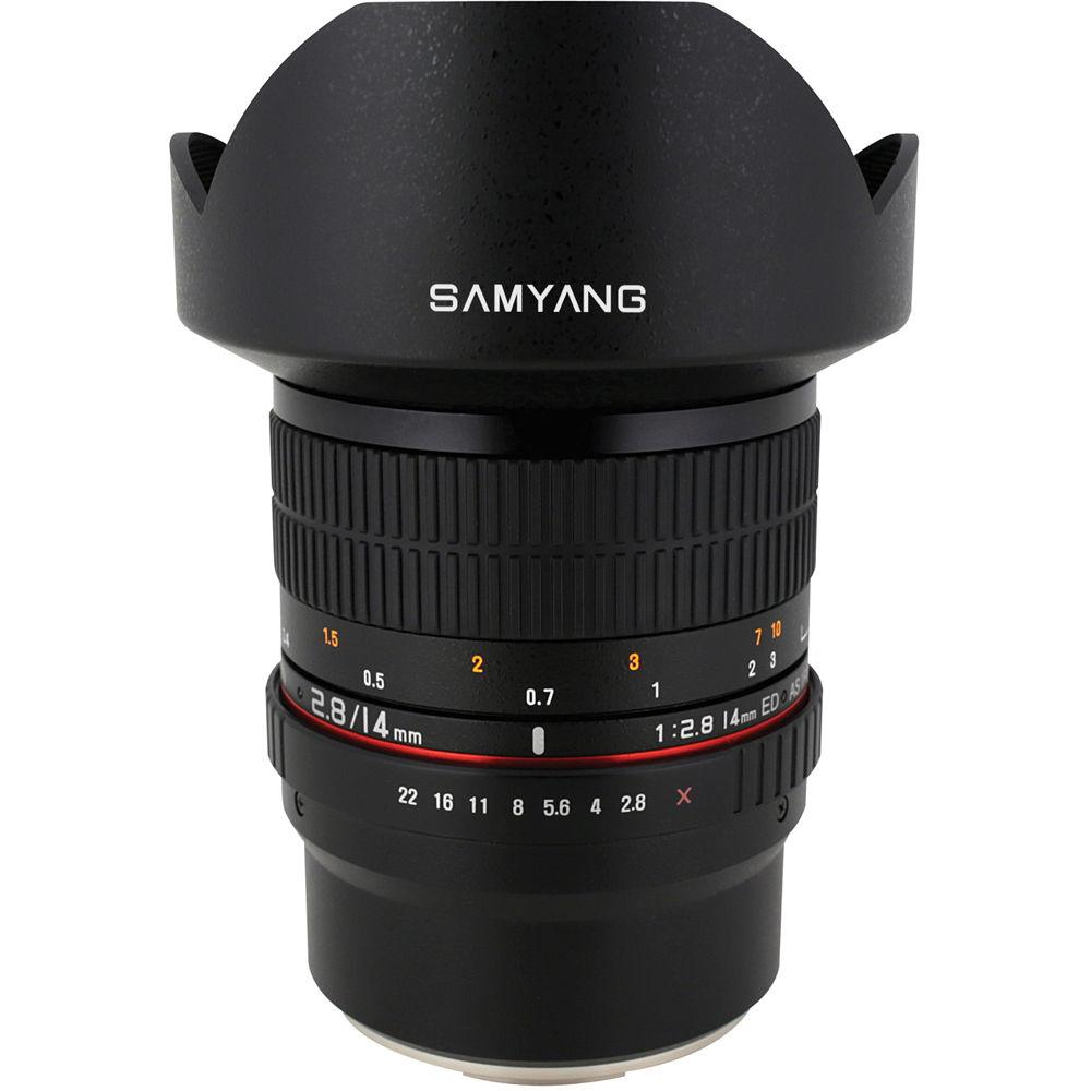 Samyang 14mm f 2.8 ED AS IF UMC Lens for Micro Four Thirds Mount