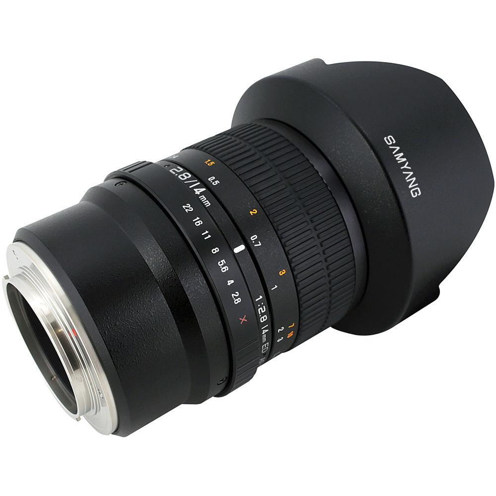 Samyang 14mm f 2.8 ED AS IF UMC Lens for Micro Four Thirds Mount