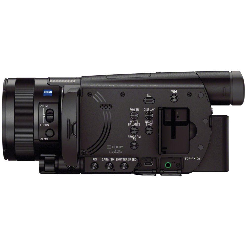 Sony FDR-AX100 4K Ultra HD Camcorder