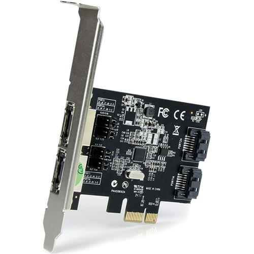 StarTech 4-Port PCIe SATA 6 Gb s Controller Card