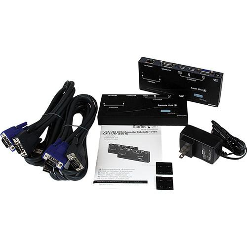 StarTech USB VGA KVM Console Extender over CAT5 UTP