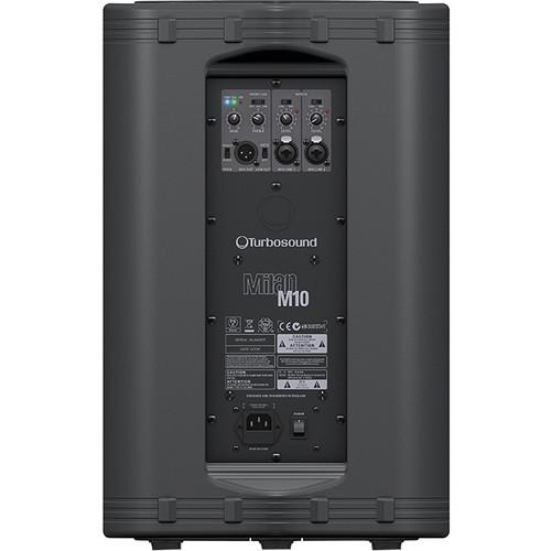 Turbosound Milan M10 600-Watt 2-Way 10" Powered Loudspeaker