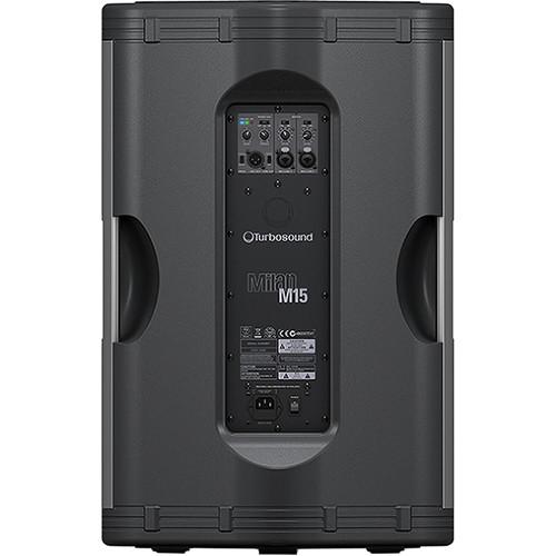 Turbosound Milan M15 1,100-Watt 2-Way 15" Powered Loudspeaker