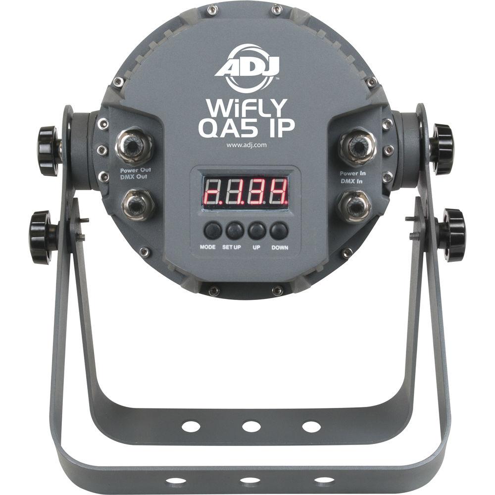 American DJ WiFLY QA5 IP IP65-Rated Outdoor LED Wash Fixture with Built-In Wireless DMX