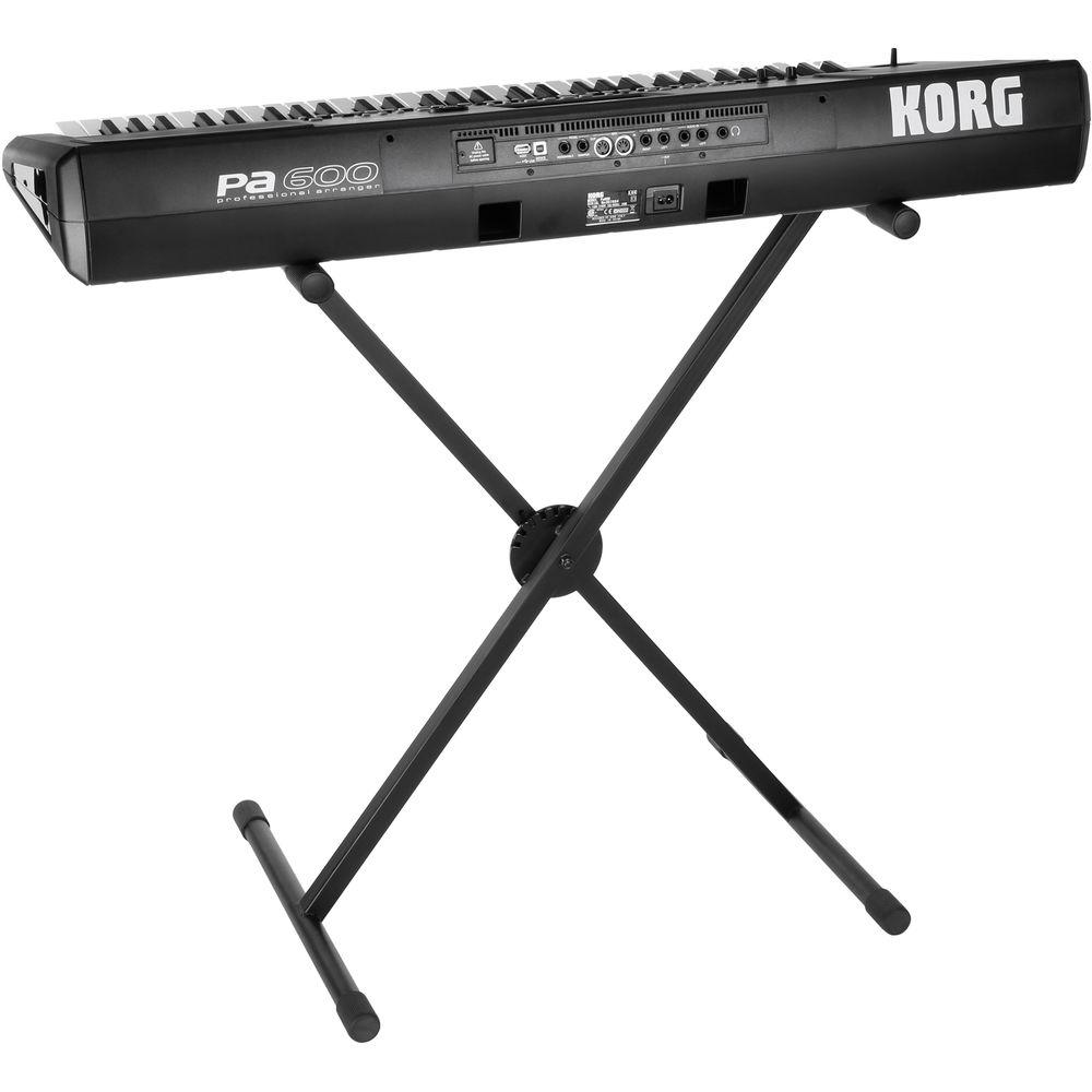 Auray KSC-1X - Deluxe Single-X Keyboard Stand with Clutch Locking Mechanism