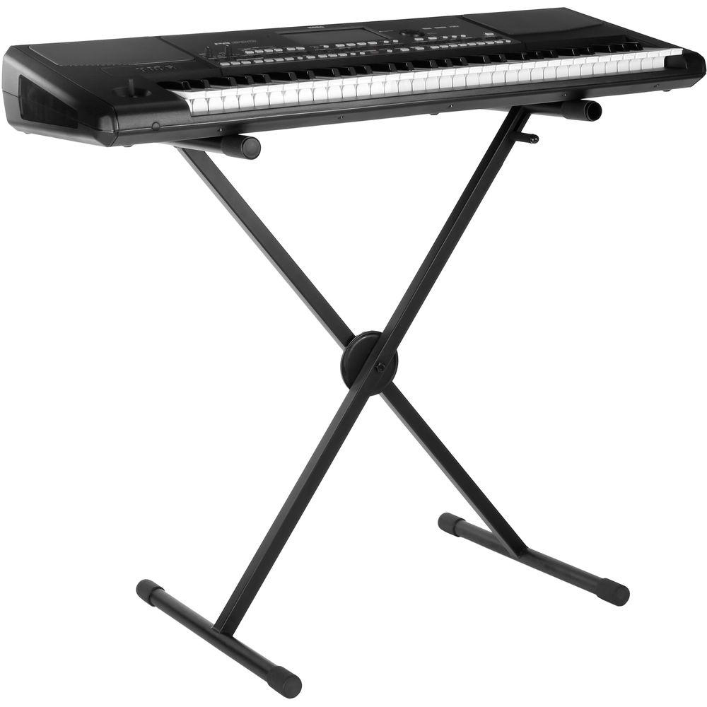 Auray KSC-1X - Deluxe Single-X Keyboard Stand with Clutch Locking Mechanism