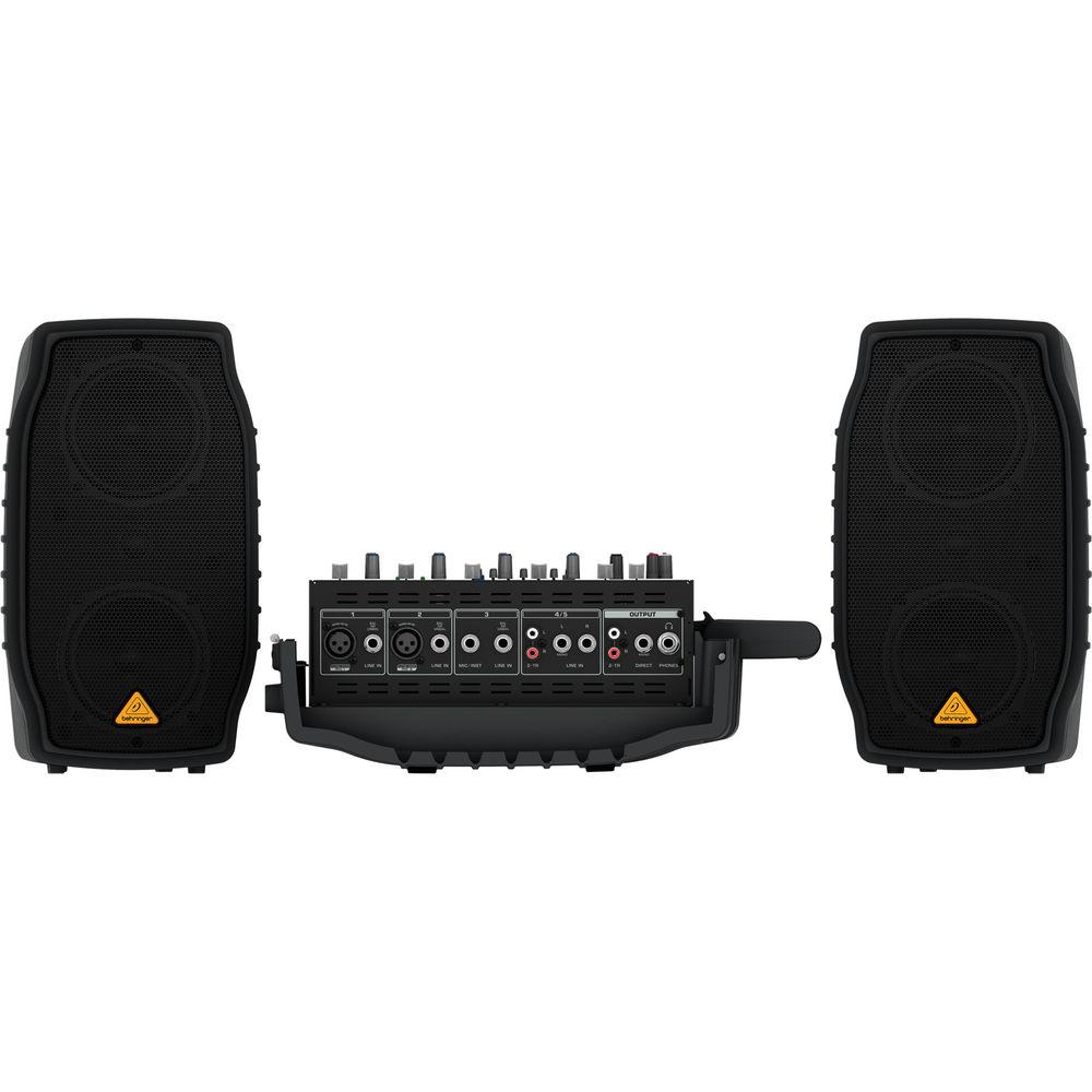 Behringer EUROPORT PPA200 - 200W 5-Channel Portable PA System with Wireless Option