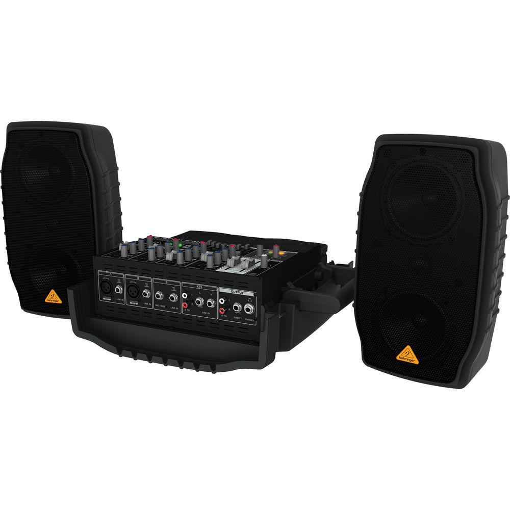 Behringer EUROPORT PPA200 - 200W 5-Channel Portable PA System with Wireless Option