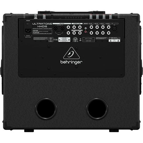 Behringer ULTRATONE KXD15 600-Watt 4-Channel PA System & Keyboard Amp with 15" Speaker