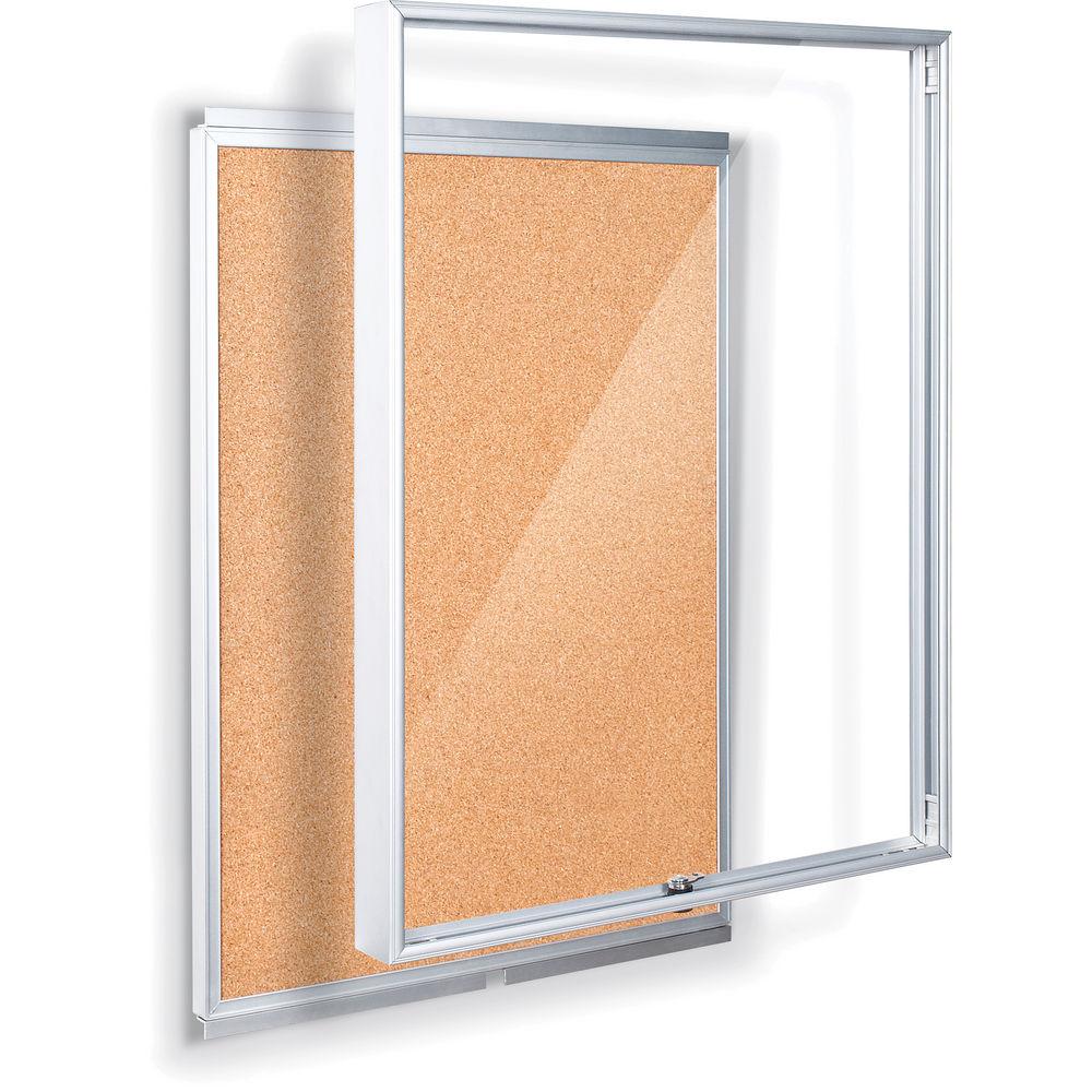 Best Rite 94CAB-01 Economy Enclosed Bulletin Board Cabinet