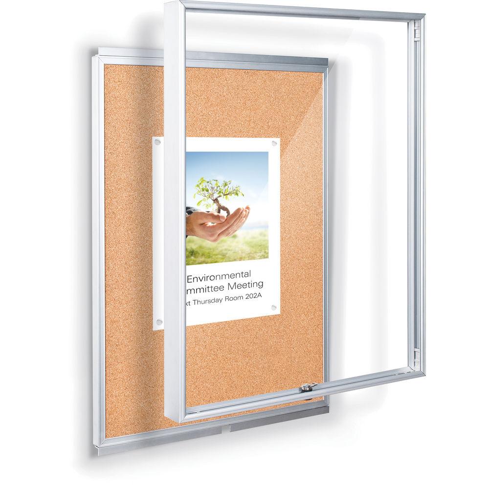 Best Rite 94CAB-01 Economy Enclosed Bulletin Board Cabinet
