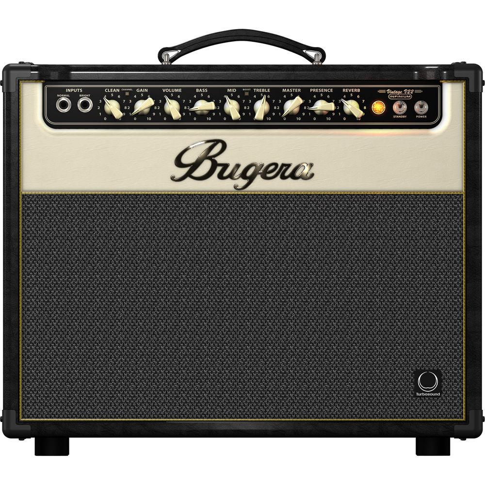 Bugera V22 Infinium 22-Watt Vintage 2-Channel Tube Amplifier Combo with Reverb