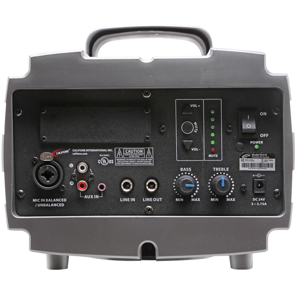 Califone PA310 Portable Sound System