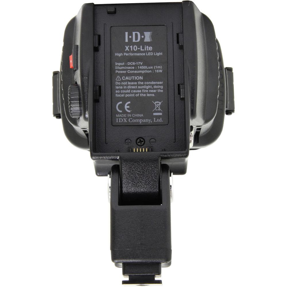 IDX System Technology X10-Lite Hi-Performance LED On-Camera Light