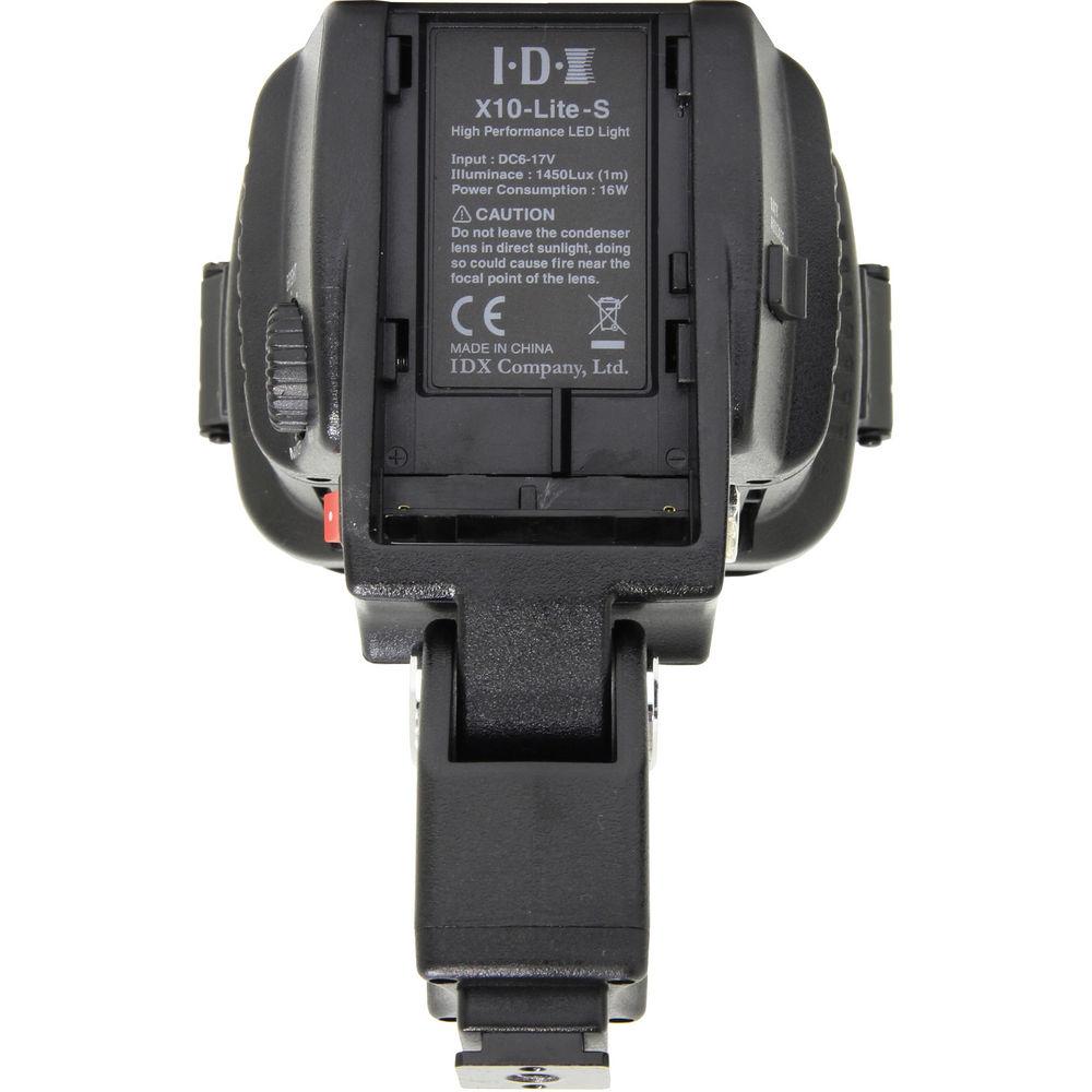 IDX System Technology X10-Lite-S Hi-Performance LED On-Camera Light