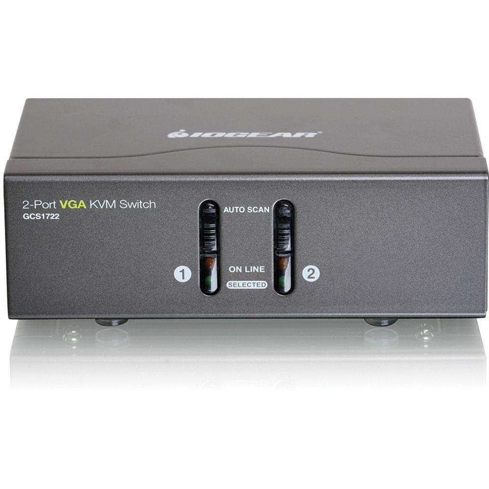 IOGEAR IOGCS1722 2 Port VGA KVM Switch