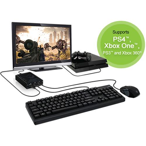 IOGEAR KeyMander Controller Emulator for PS3 PS4 & XBOX 360 One Game Console